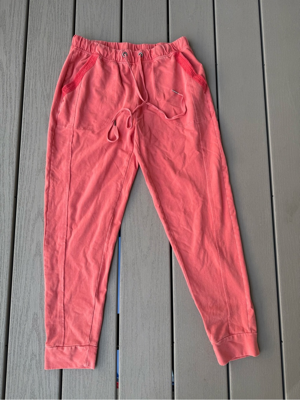 Saturday/Sunday Coral Jogger Pants Size Small
